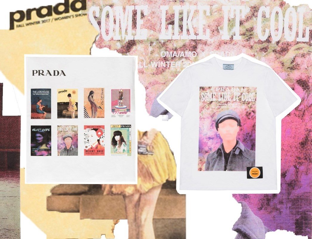 Феминистский message на новых футболках Prada