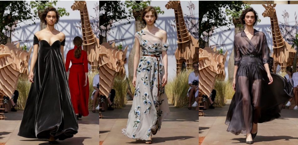 Джунгли и саванна на показе Christian Dior Couture FW’17-18