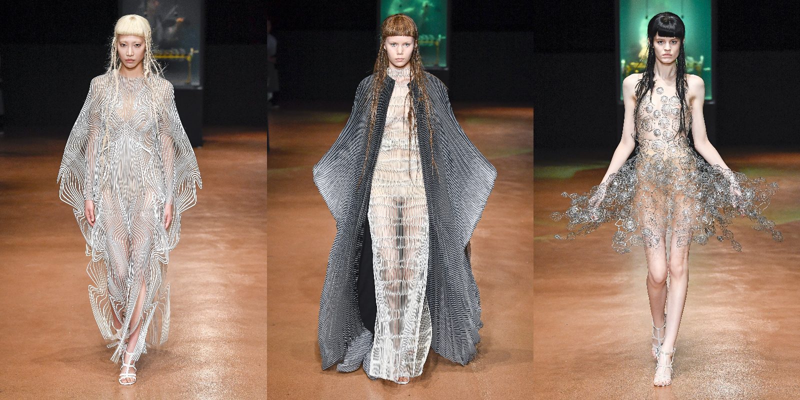 Воздушные формы в коллекции Iris van Herpen Couture FW’17-18