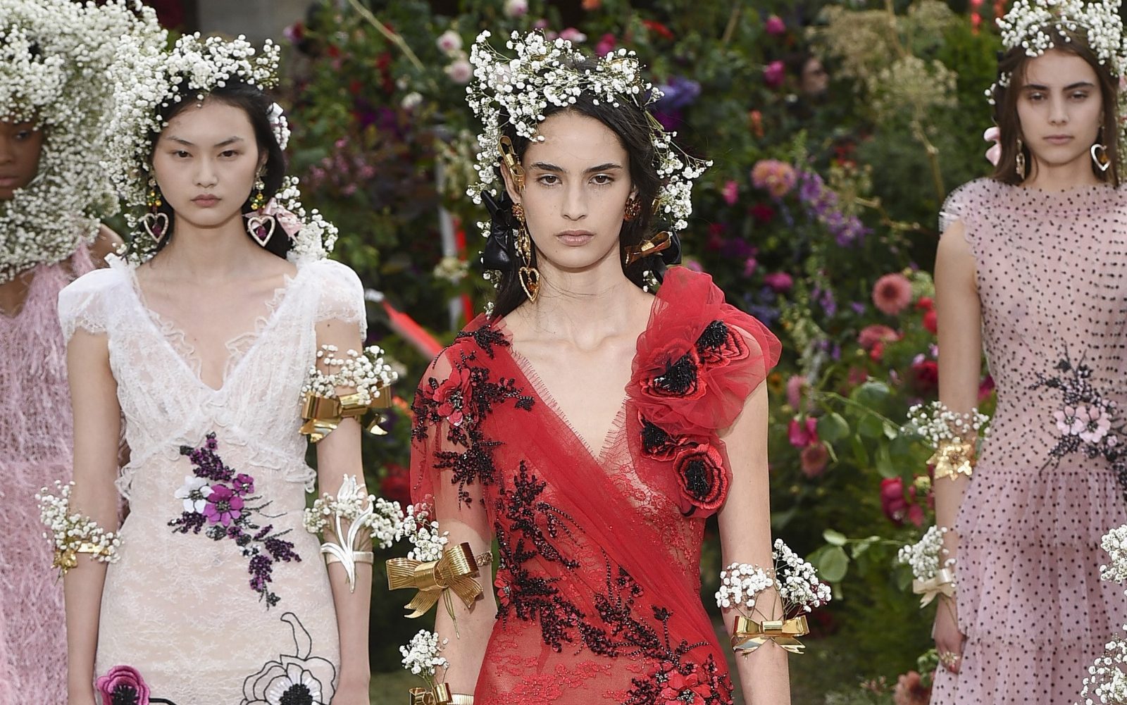 Цветочный бум в коллекции Rodarte Couture SS’2018