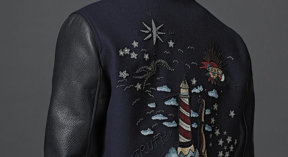 Настроение — punk: татуированные куртки в мужской коллекции Valentino Fall'17