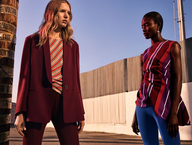Огни большого города в рекламной кампании Zara