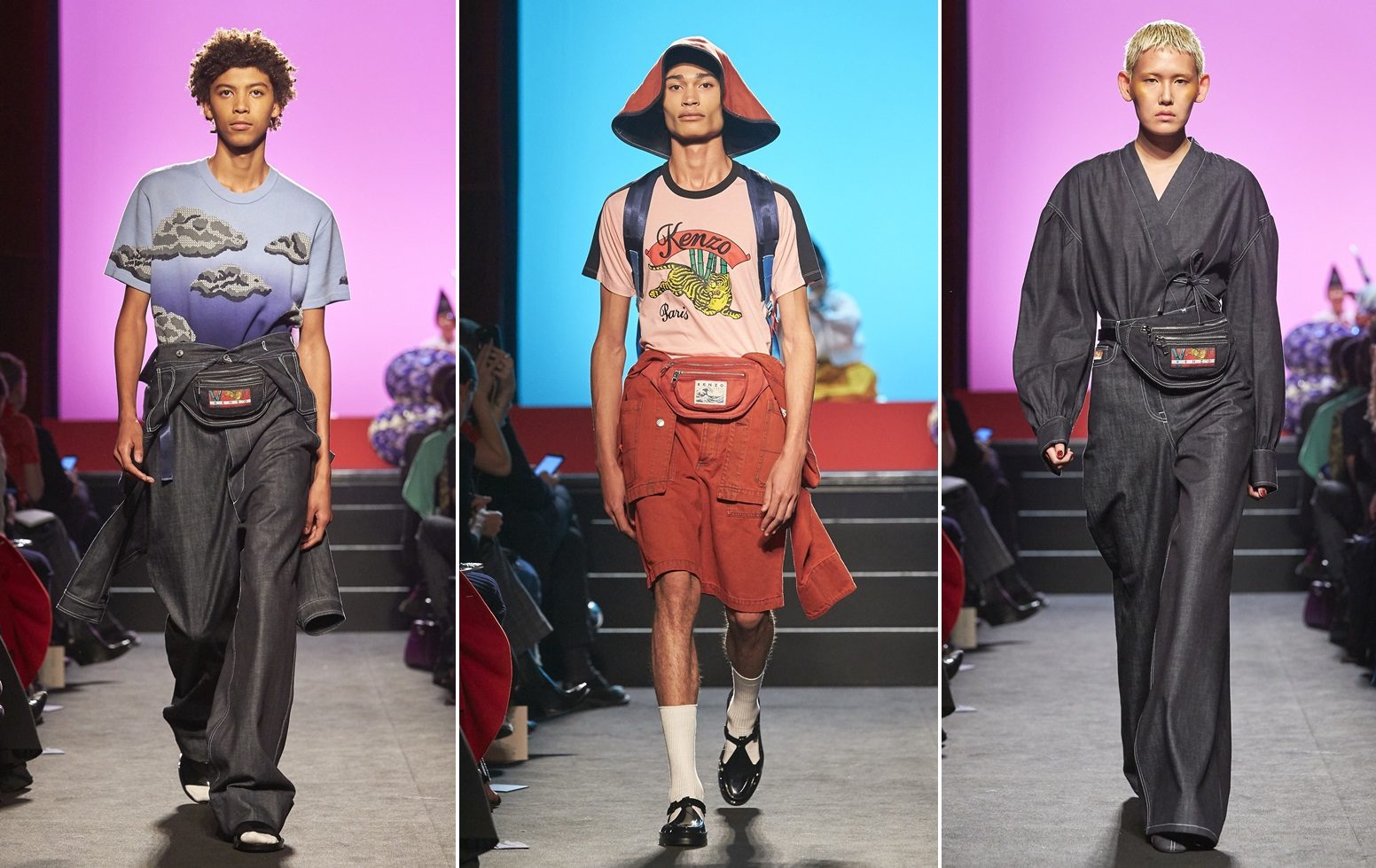 Джинсы для миллениалов в коллекции Kenzo La Collection Memento SS'18