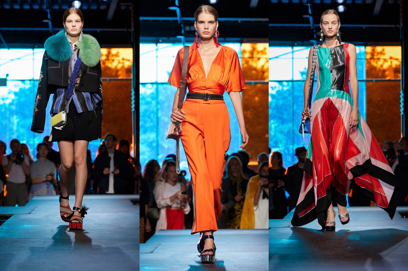 Эксперименты в стиле 70-х в коллекции Diane Von Furstenberg SS’18