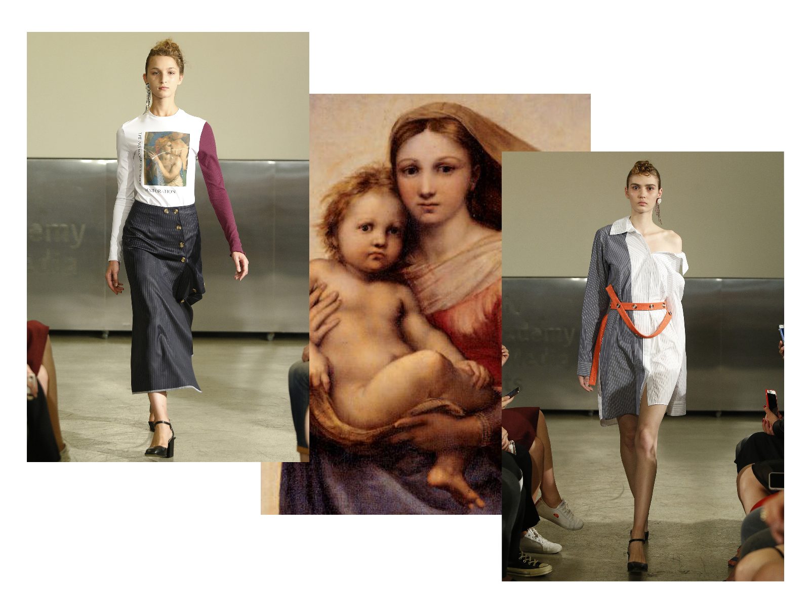 Современная Мадонна Рафаэля в коллекции CHAKSHYN SS’18 на Mercedes-Benz Kiev Fashion Days