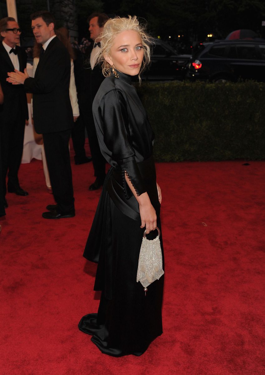 NEW YORK, NY - MAY 07: Mary-Kate Olsen attends the "Schiaparelli And Prada: Impossible Conversations" Costume Institute Gala at the Metropolitan Museum of Art on May 7, 2012 in New York City. (Photo by Larry Busacca/Getty Images)