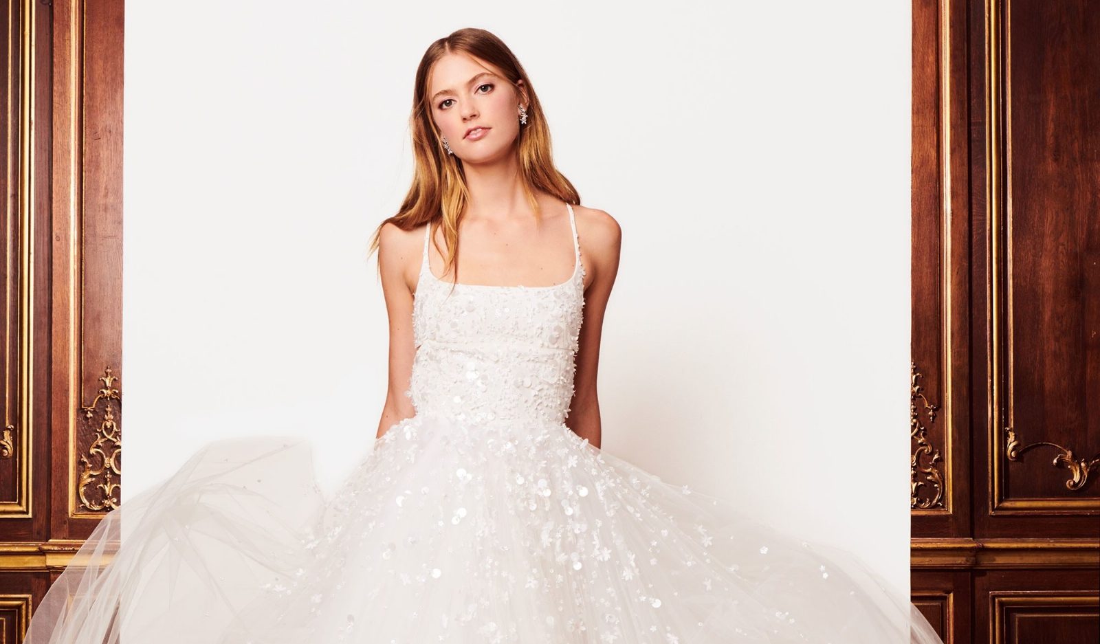 Королевский вечер: свадебная коллекция Oscar de la Renta Fall'18
