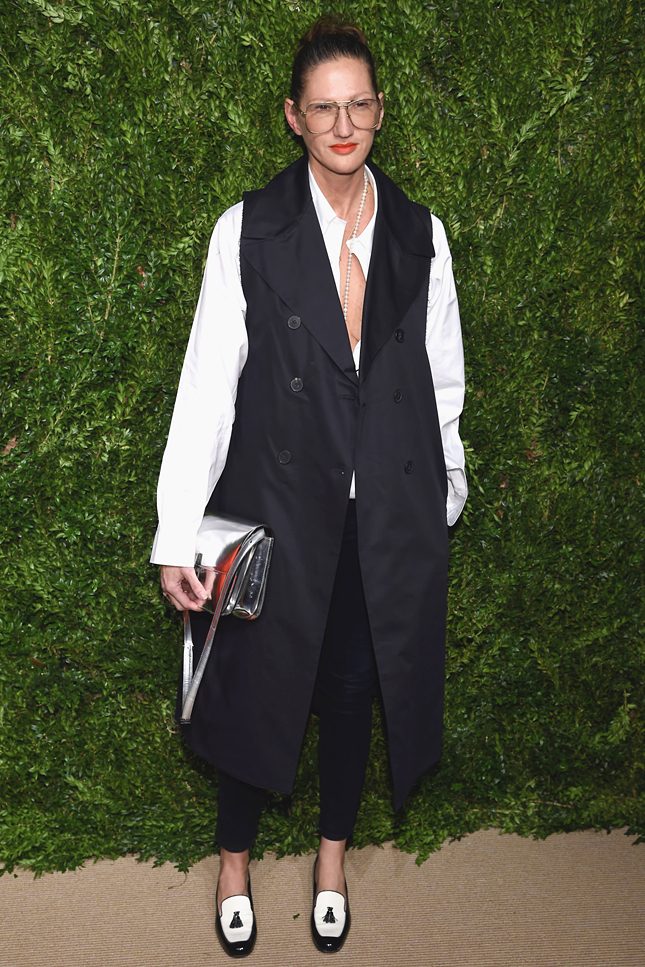 THE BROOKLYN BOROUGH OF NEW YORK CITY, NY - NOVEMBER 06: Jenna Lyons attends the 14th Annual CFDA/Vogue Fashion Fund Awards at Weylin B. Seymour's on November 6, 2017 in the Brooklyn borough of New York City, New York. (Photo by Dimitrios Kambouris/Getty Images)