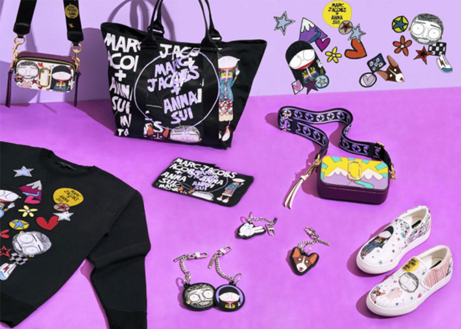 Marc Jacobs выпустил совместную коллекцию с Anna Sui
