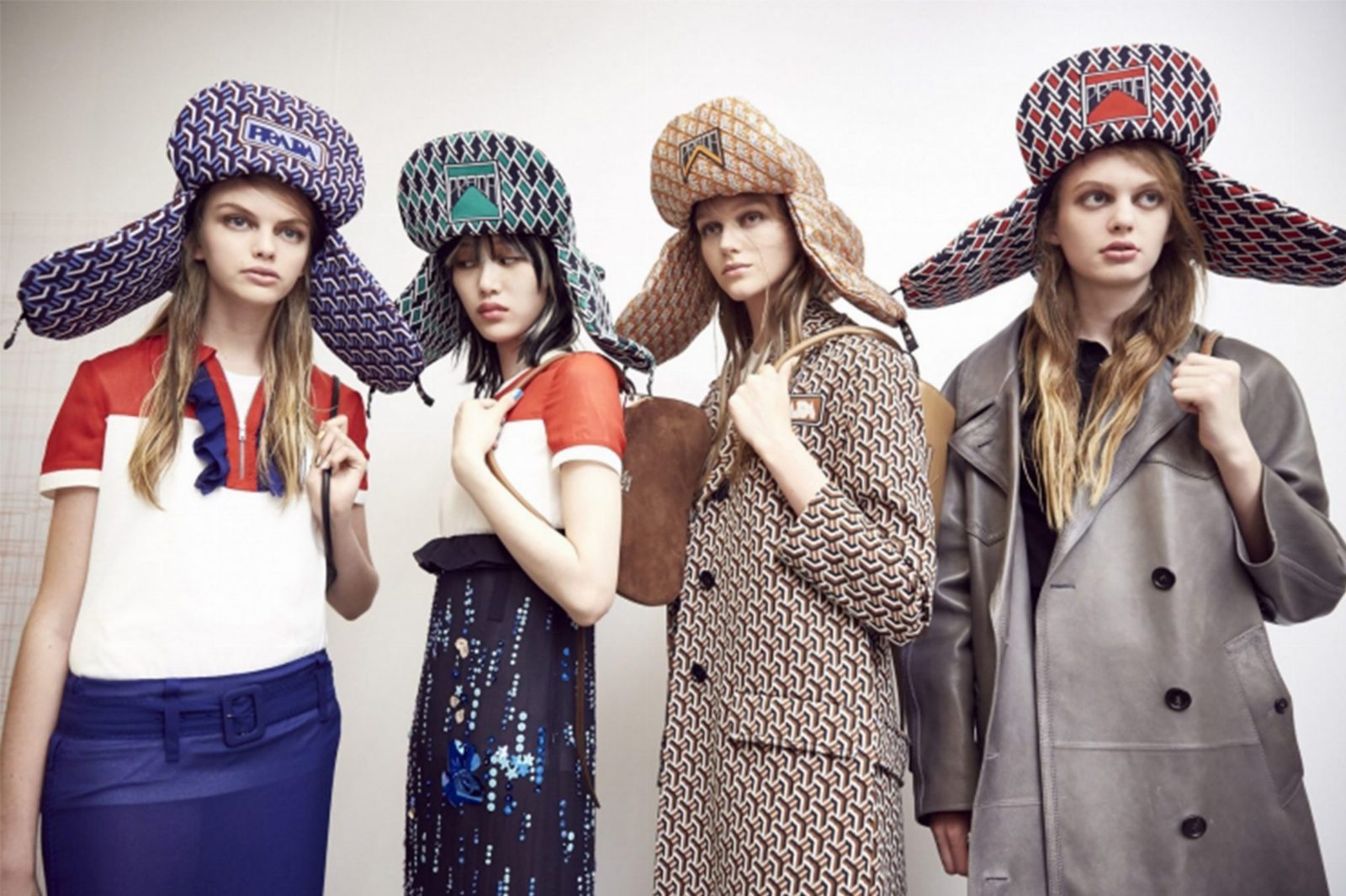 Оммаж 90-м в коллекции Prada Resort 2019