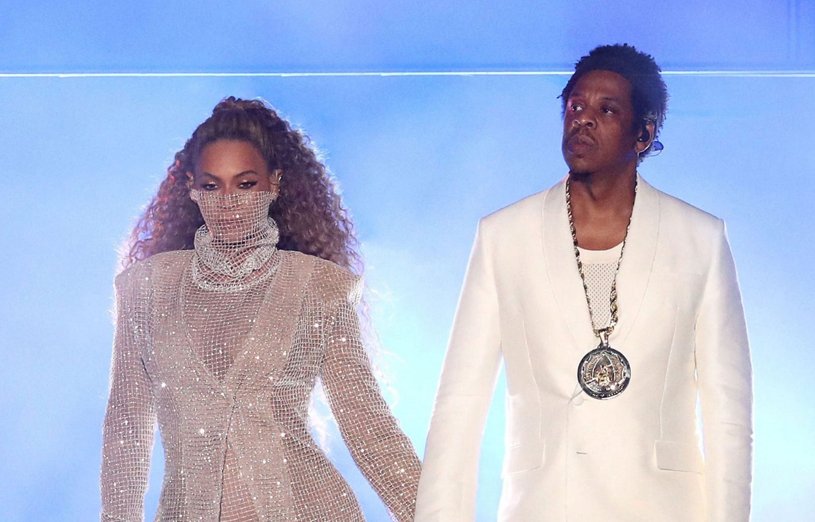 В чем появилась Beyoncé на первом концерте тура On the Run II?