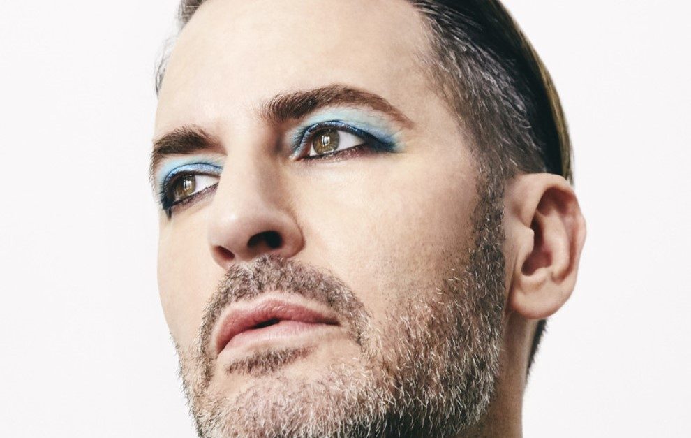 Марк Джейкобс с макияжем для рекламной кампании Marc Jacobs Beauty