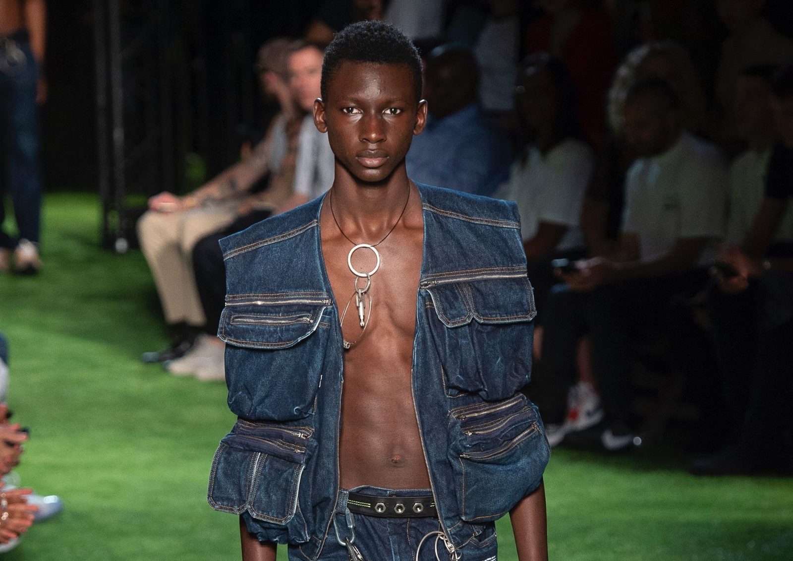 Первобытный урбанизм в коллекции Off-White Menswear SS'19