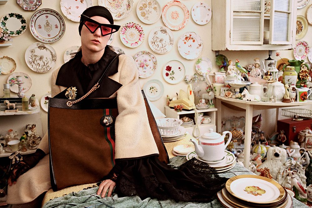 Сумасшедшие коллекционеры в рекламной кампании Gucci