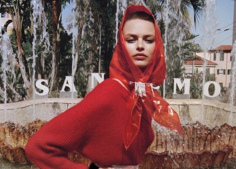 Gallery: Биргит Кос в образе итальянки для Vogue China