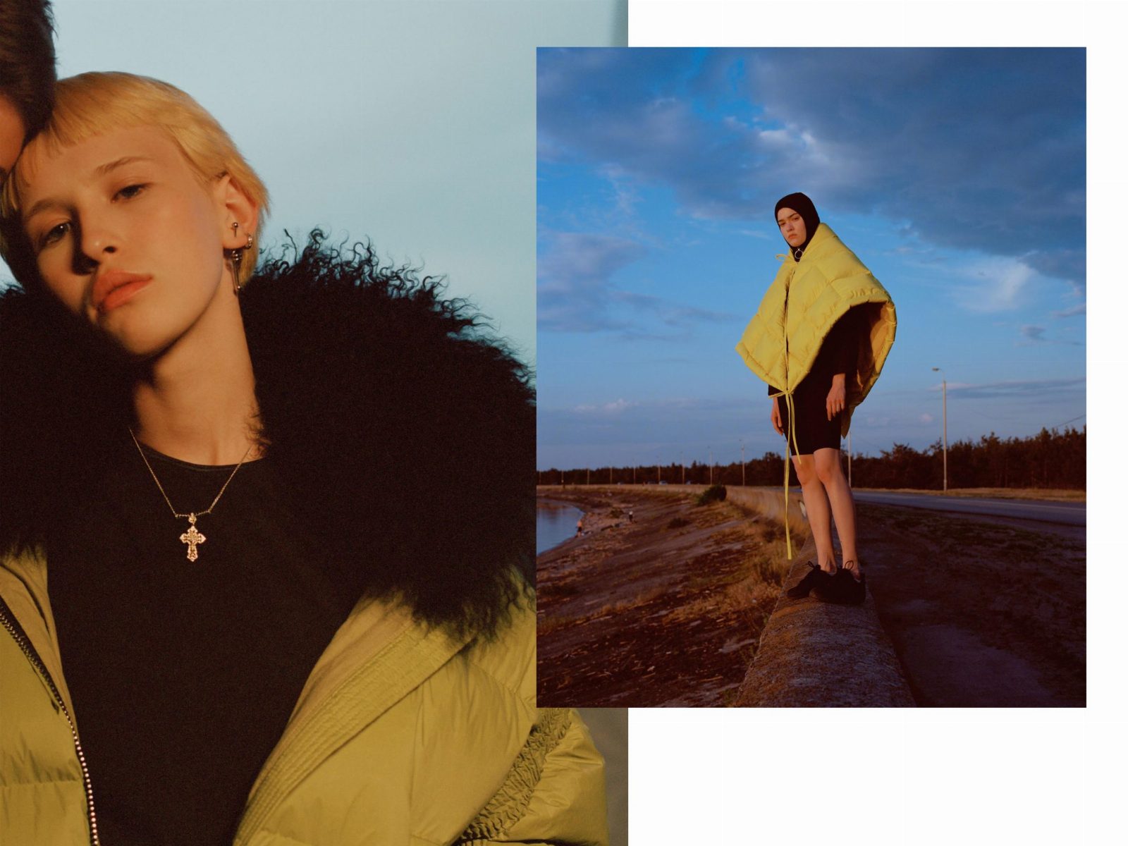 Эстетика 90-х, Киевское море и вечеринка Outer Hours в лукбуке IENKI IENKI FW`18/19