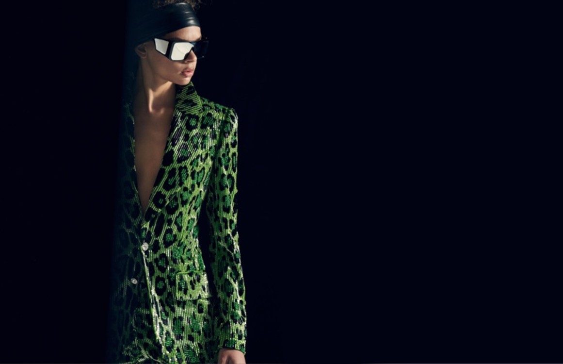 Леопард, кислотные оттенки и пайетки в рекламной кампании Tom Ford FW’18/19