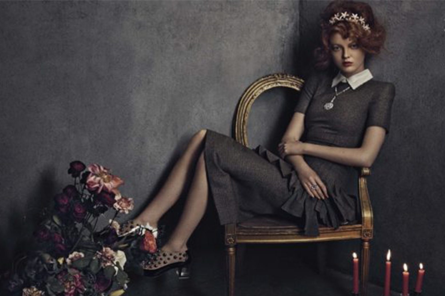 Gallery: Лаура Хэнсон Симс для Vanity Fair Italy