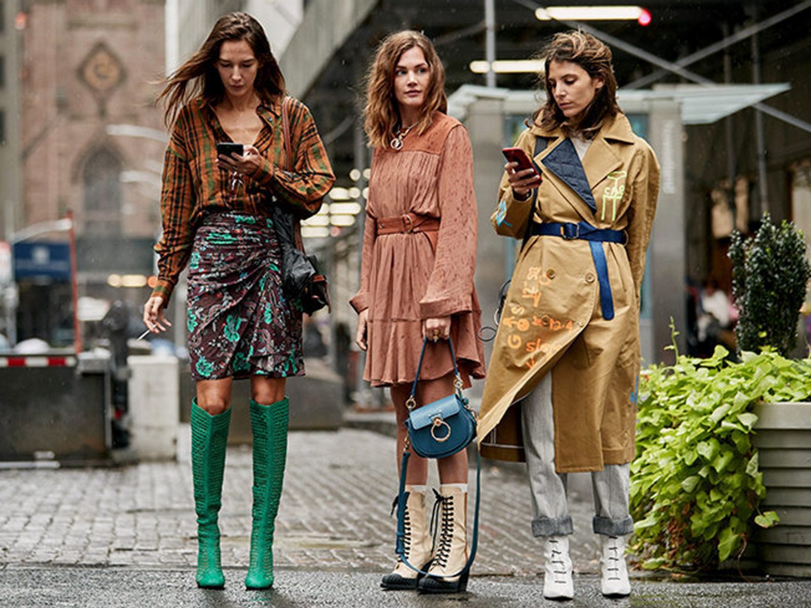 Все must have осени на героях streetstyle в рамках Недели моды в Нью-Йорке