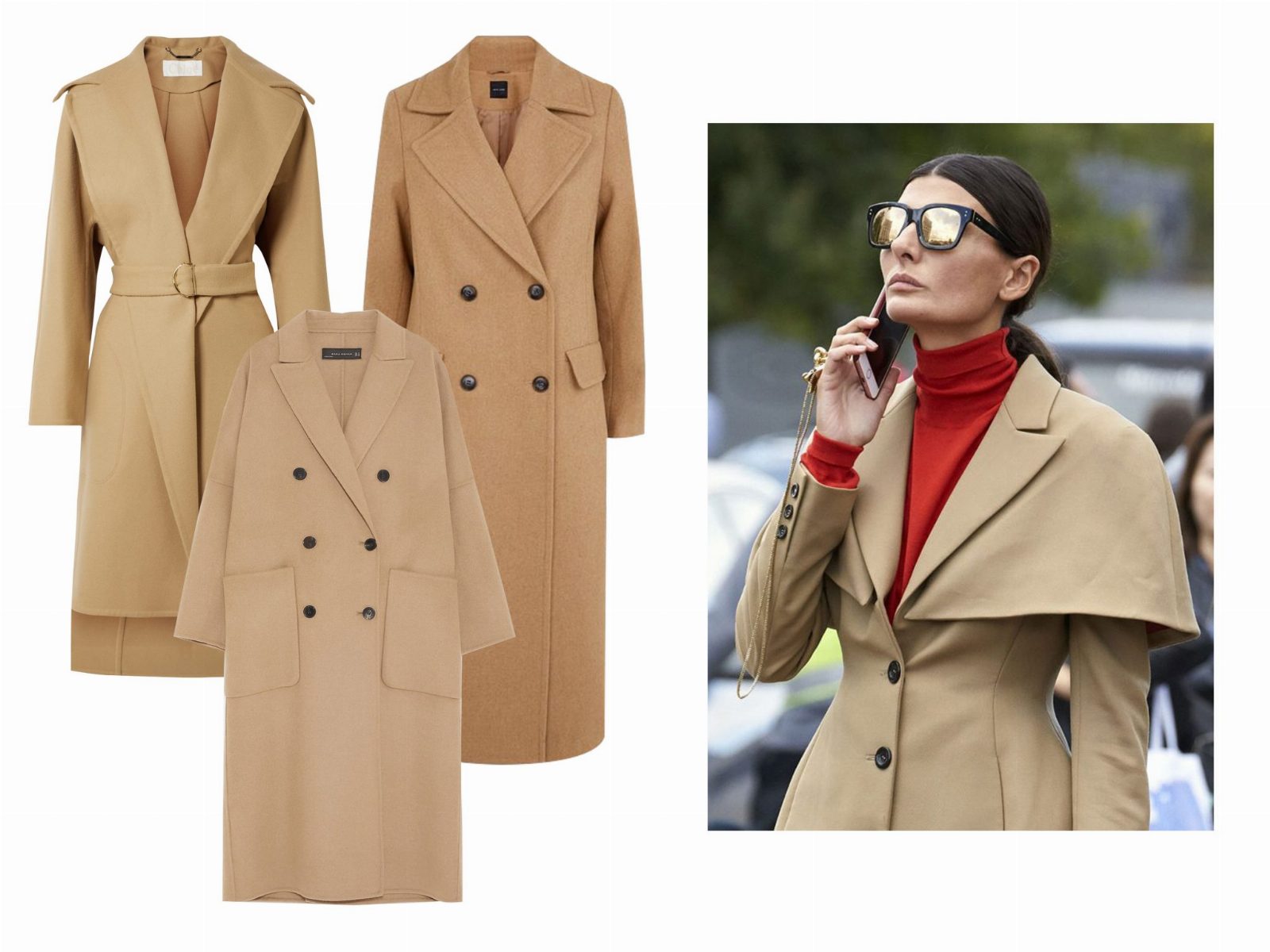 От Max Mara до Zara: 13 пальто цвета camel
