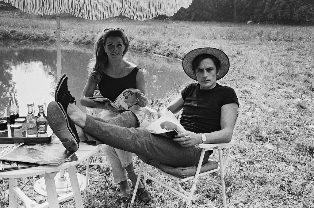 Alain Delon...