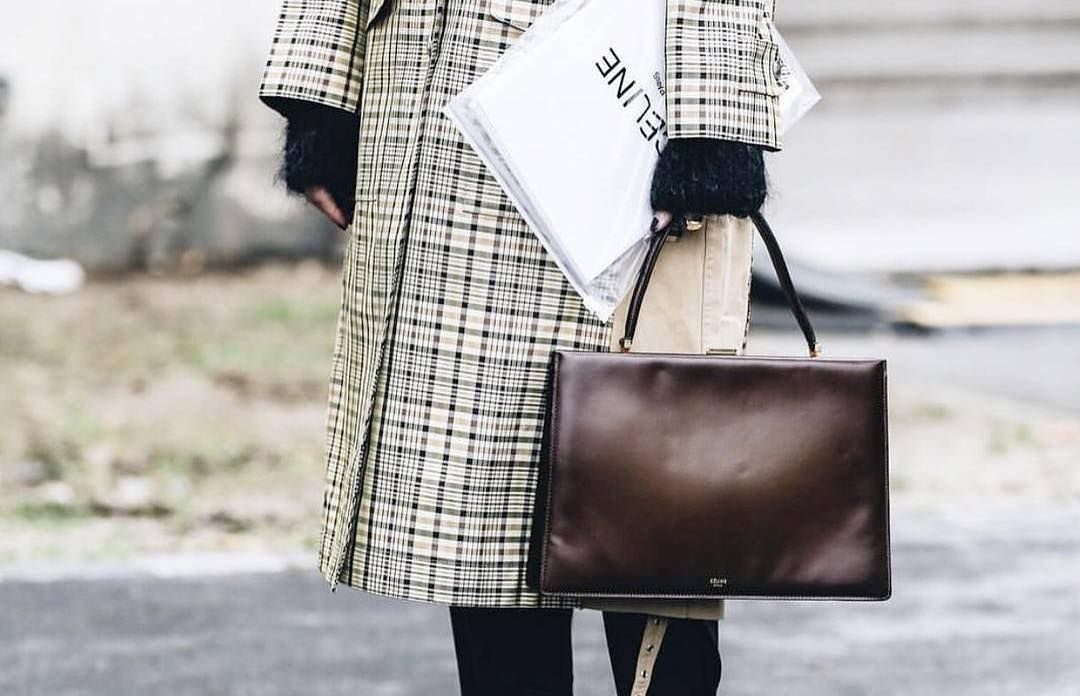 17. Celine Clasp Bag