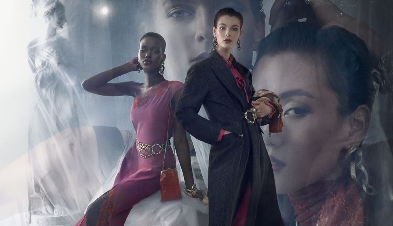 Адут Акеч, Виттория Черетти и другие модели в съемке Стивена Майзела для Zara