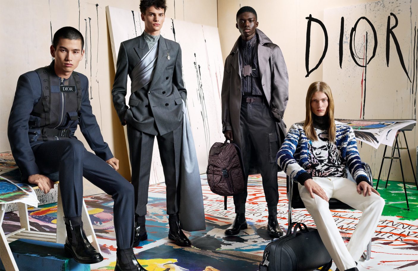 Неизвестные работы Рэймона Петтибона послужили фоном для рекламной кампании Dior
