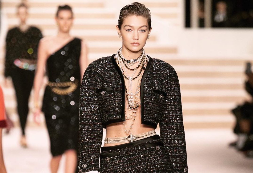 Джиджи Хадид снялась для капмейна Chanel топлес
