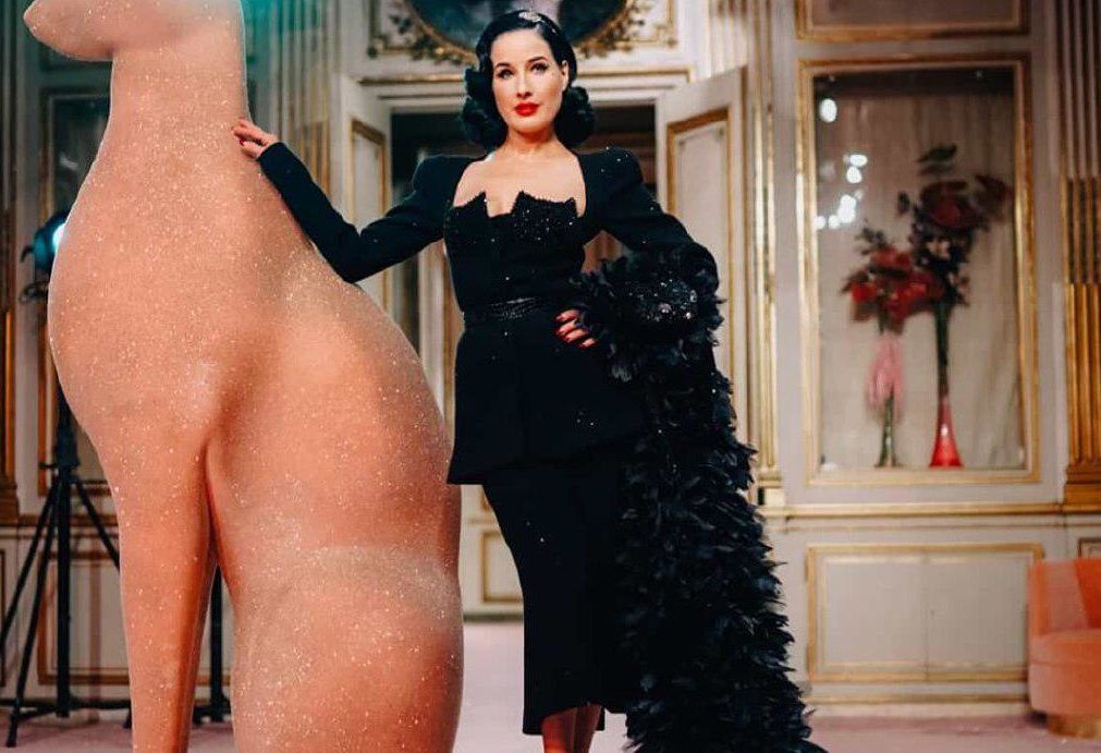 Ulyana Sergeenko Haute Couture: блеск и гламур старого Голливуда