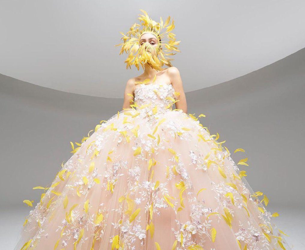 Giambattista Valli в Париже продемонстрировал свою коллекцию Haute Couture всем желающим