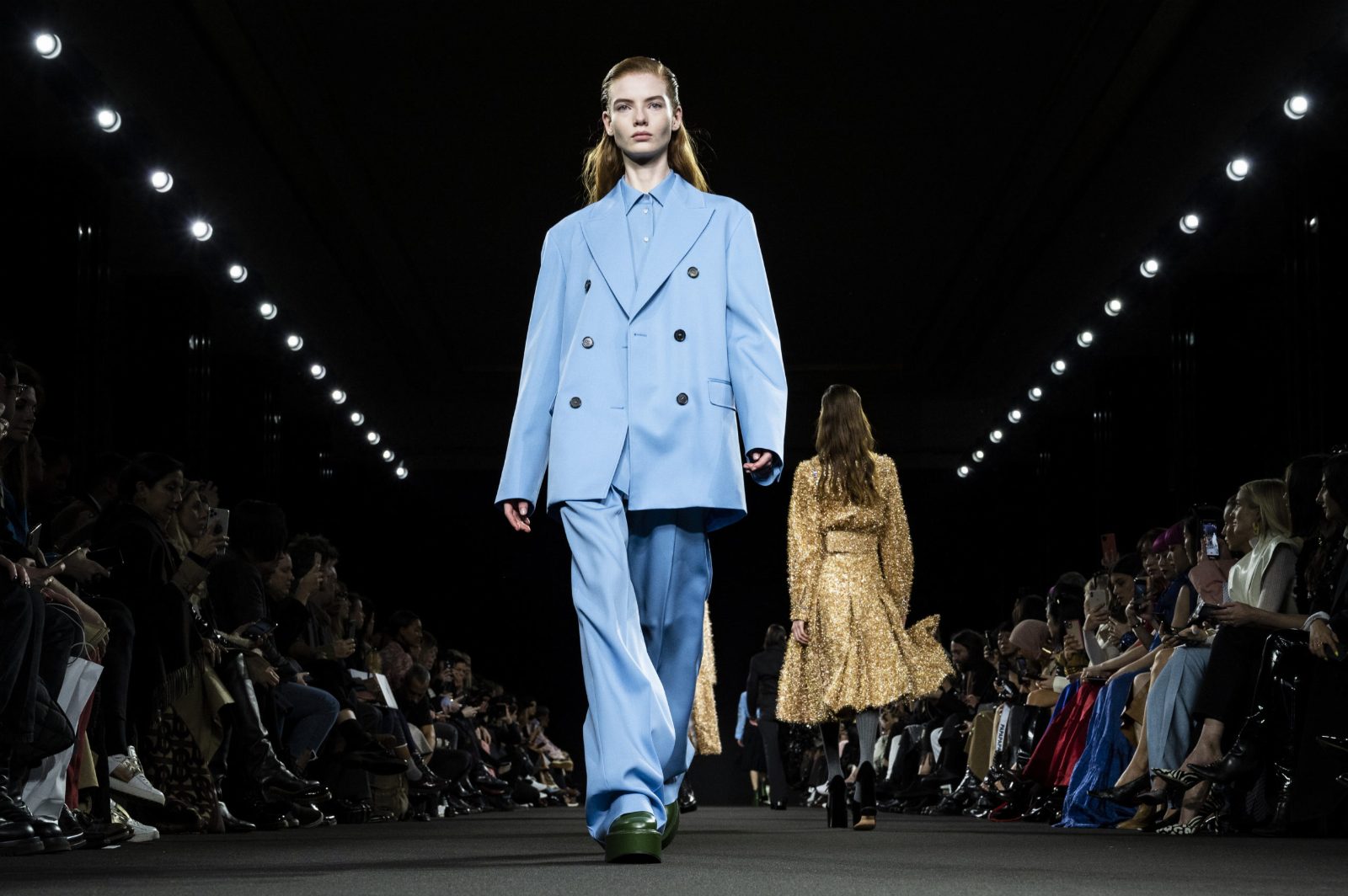 Rochas FW’2020: велюр и монохром