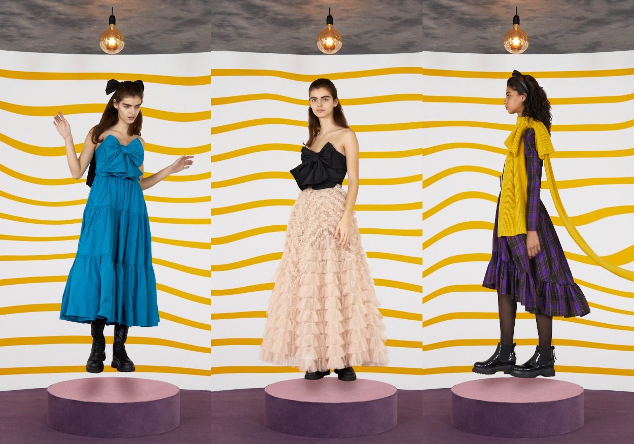 Гламурная романтика в кампейне Red Valentino Fall 2020