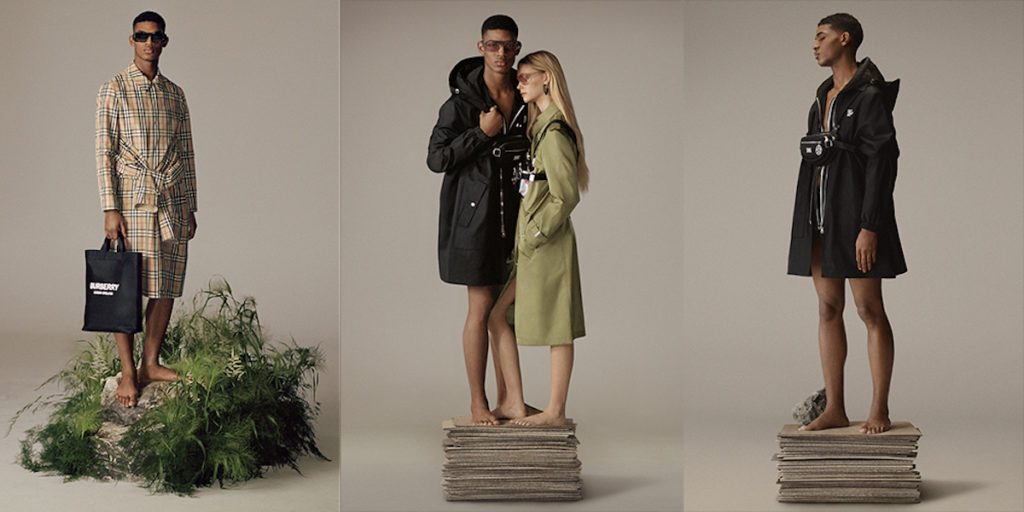 Burberry выпустил эко-линейку: все вещи выполнены из переработанных материалов