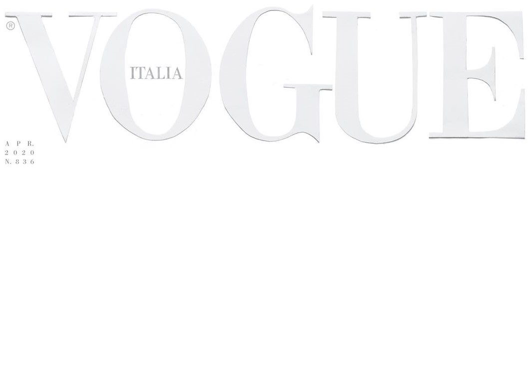 Vogue Italia выйдет с полностью белой обложкой