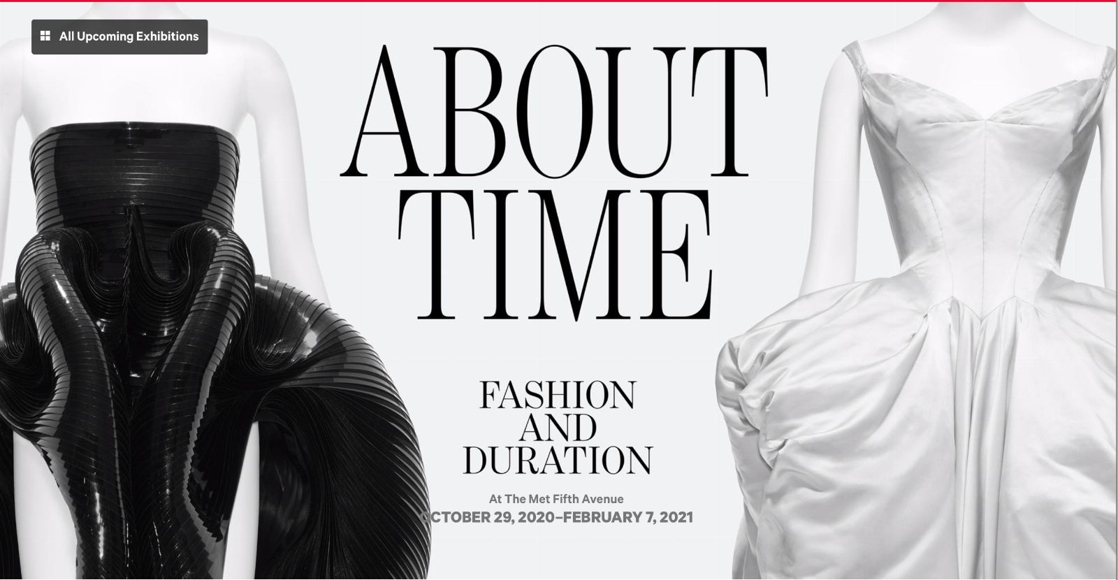 Первые экспонаты выставки About Time: Fashion and Duration Метрополитен-музея можно увидеть уже сейчас