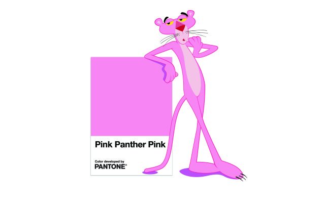 У Розовой пантеры появился свой оттенок Pantone