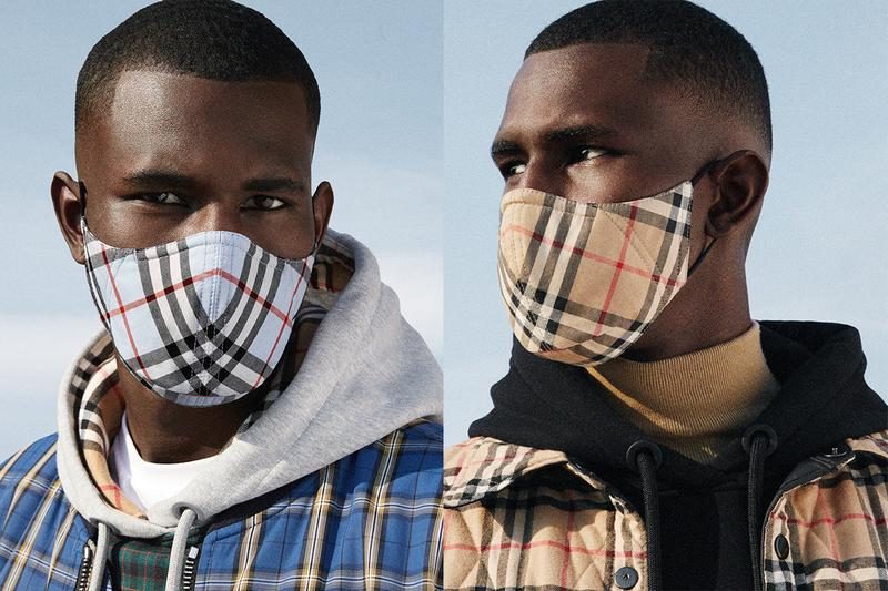 Burberry создали защитные маски, которые не пропускают микробы
