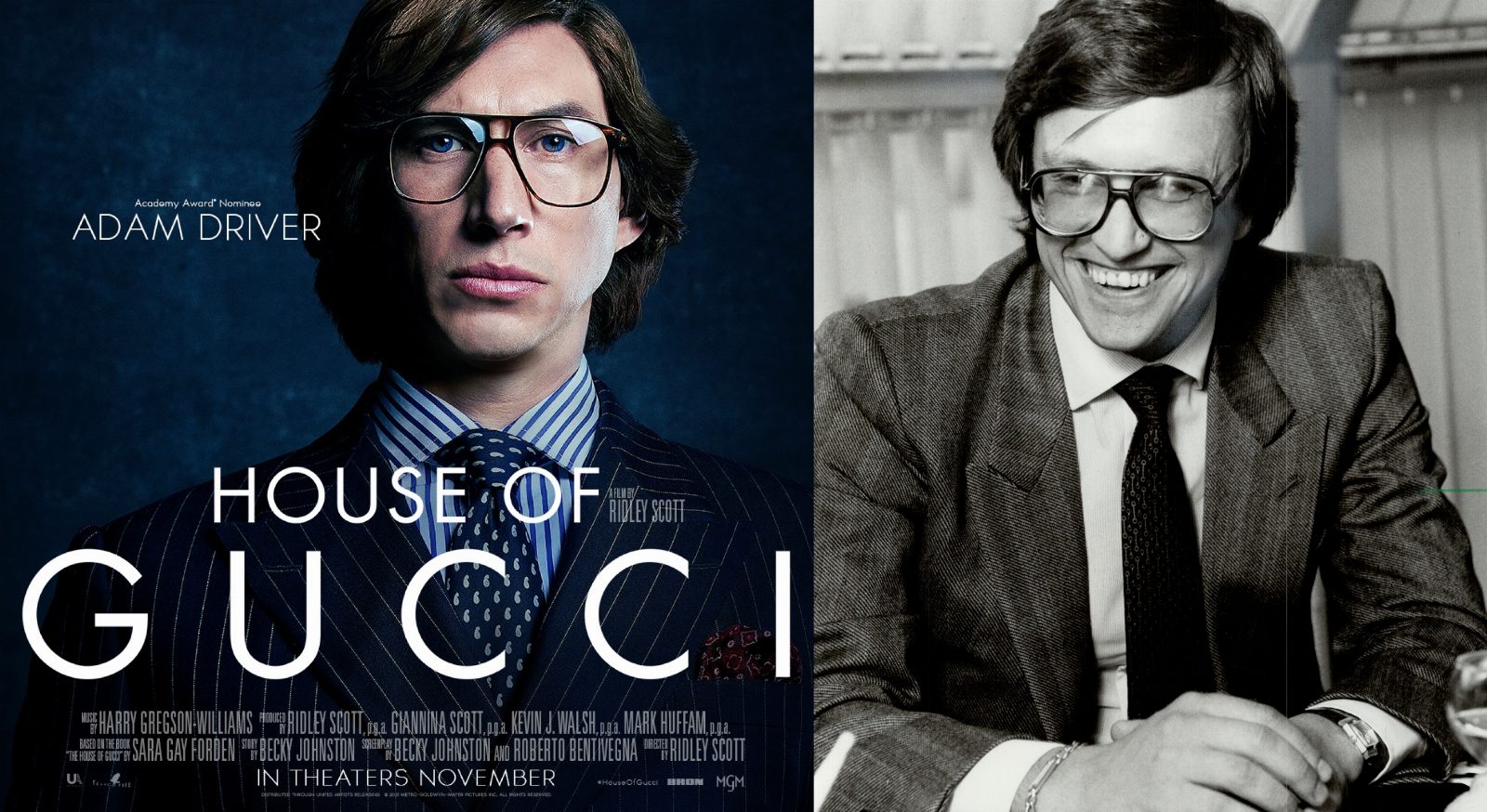 Не можем дождаться премьеру House of Gucci: рассматриваем первые постеры и трейлер