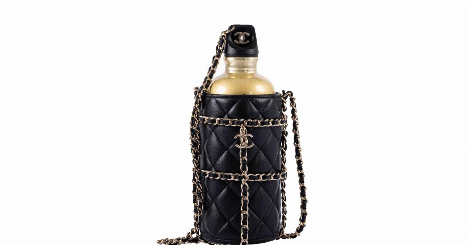 Срочно надо: золотая бутылка для воды Chanel за $7990