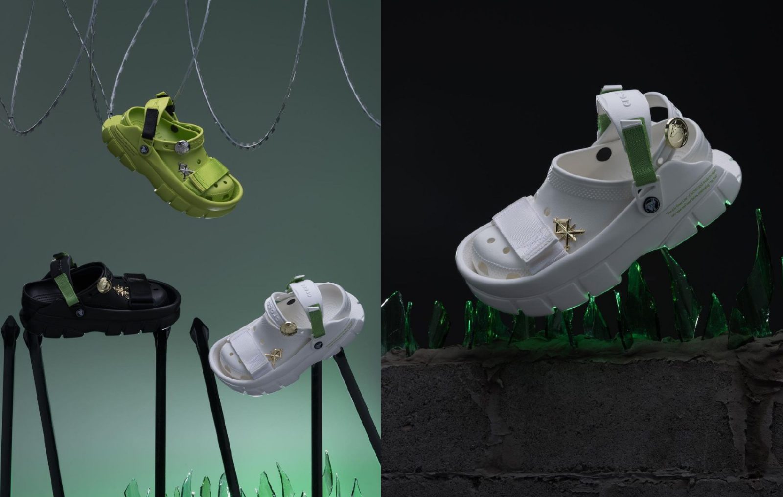 Как выглядят новые CROCS в коллаборации с китайским брендом SANKUANZ
