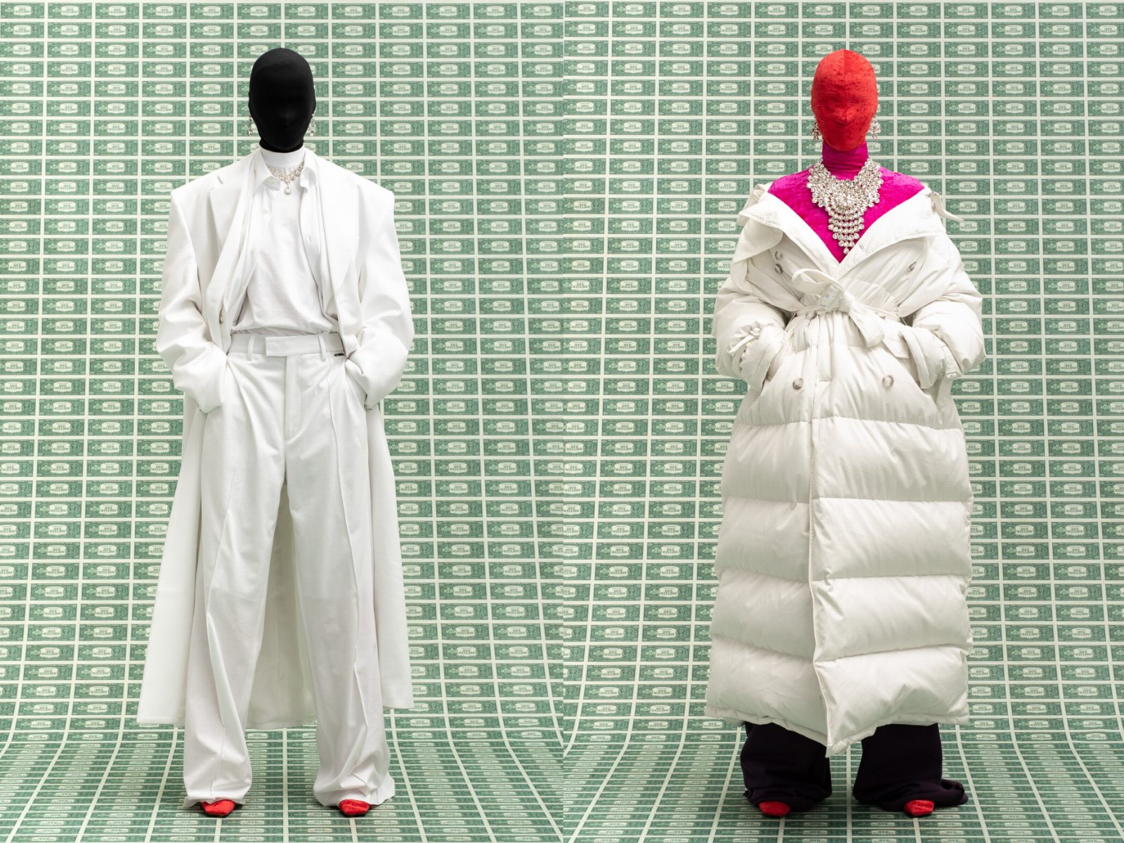 1000 фальшивых купюр: Vetements представили новую коллекцию