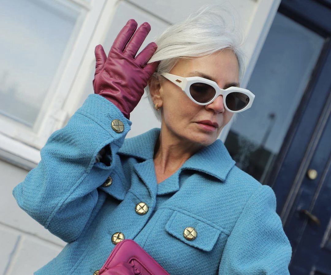 Подписаться: Грейс Ганем, fashion-блогерка и модель 50+
